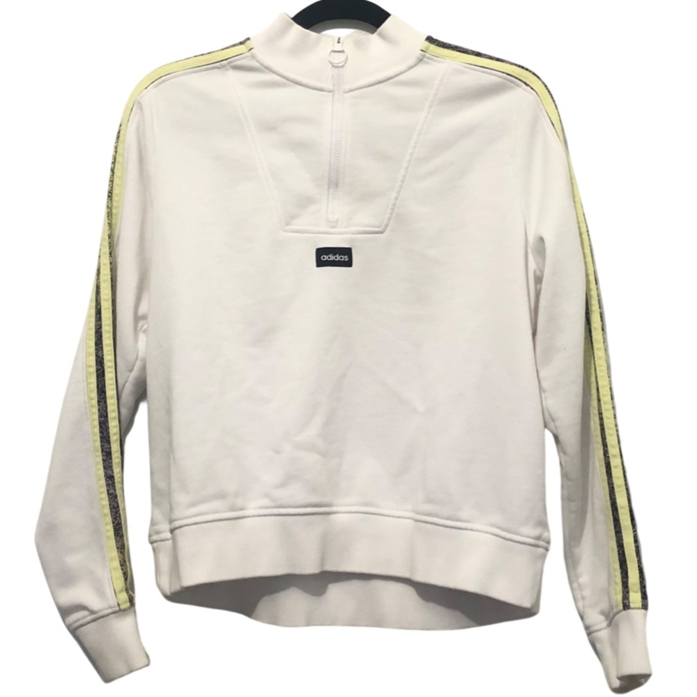 Adidas 1/4 Zip Up Sweater Womens Size M